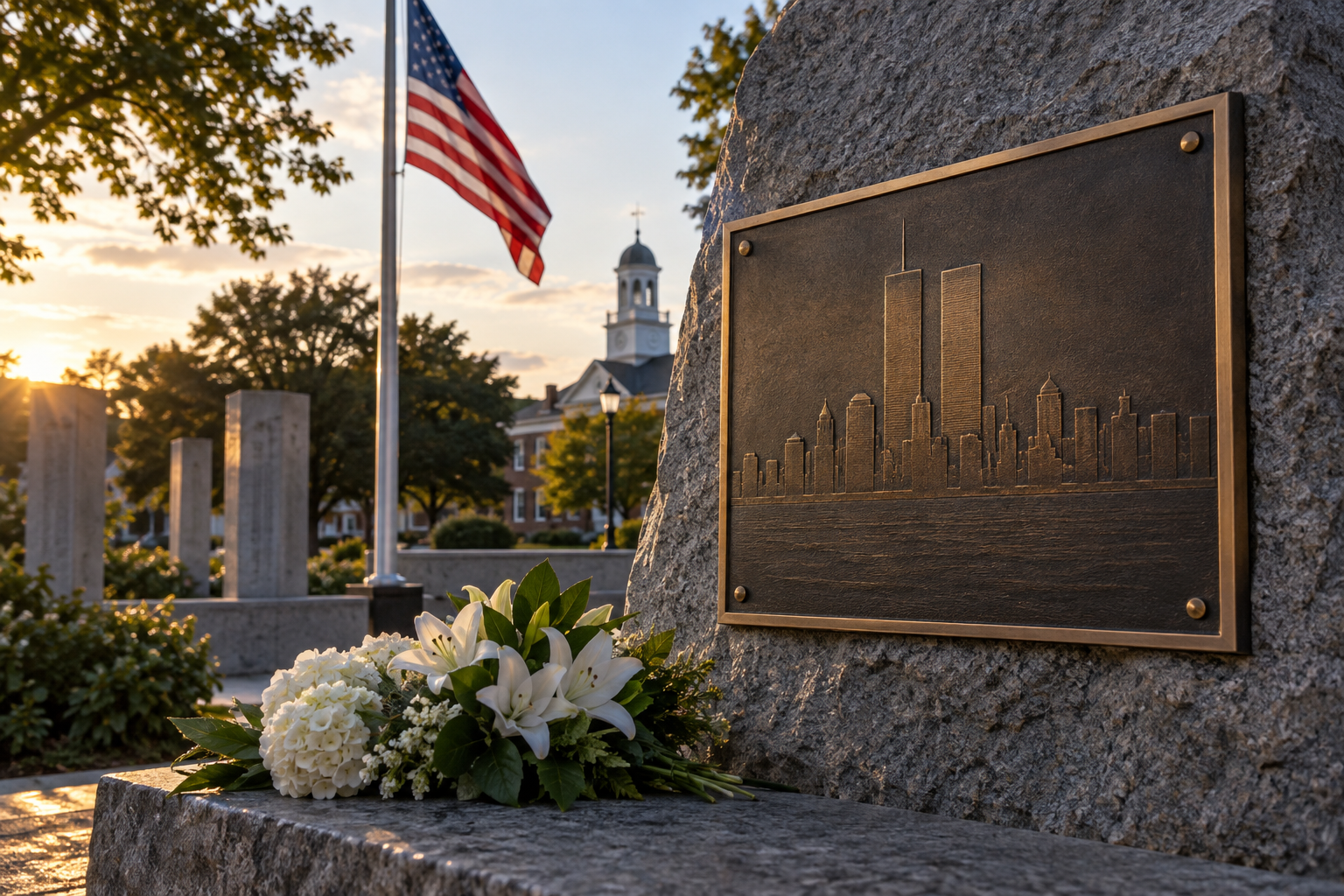 Pelham Marks 25 Years Since 9/11 With Tribute and Memorial Plaque